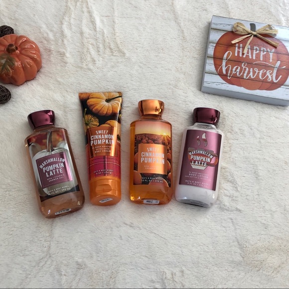Bath & Body Works Other - Bath & Body Works Pumpkin Lotion Body Wash Set NWT